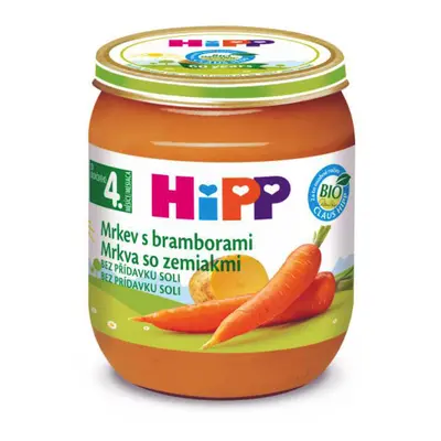 Hipp Mrkev S Bramborami Bio 4m 125g