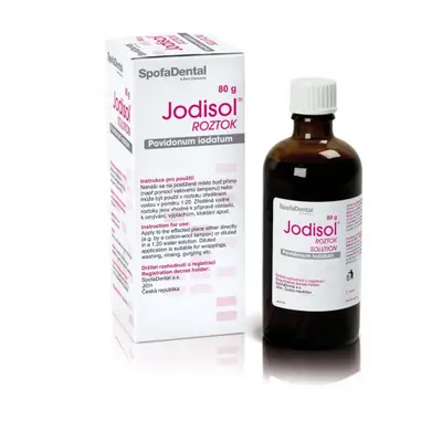 Jodisol 38,5mg/g kožní roztok 80g