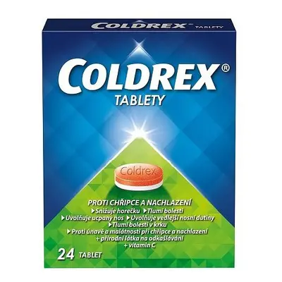 Coldrex proti příznakům chřipky a nachlazení 24 tablet