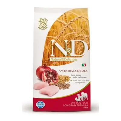 N&D LG Dog Adult Mini Chicken & Pomegranate 2,5kg