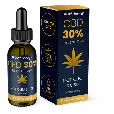 Movit Cbd 30% Full Spectrum Mct Olej 10ml