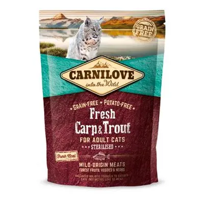 Carnilove Cat fresh carp & trout sterilised adult 400g