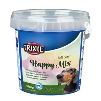 Trixie Soft Snack Happy Mix Kuře,jehněčí,losos 500g Tr