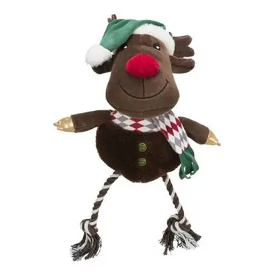 Vánoční Hračka Xmas Reindeer Plyš/bavlna 49cm