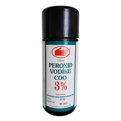 Peroxid Vodíku Coo 3% kožní roztok 100ml