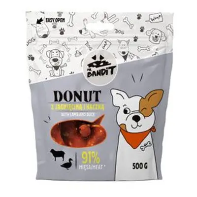 Vetexpert Mr.bandit pochoutka donut jehněčí s kachnou 500g