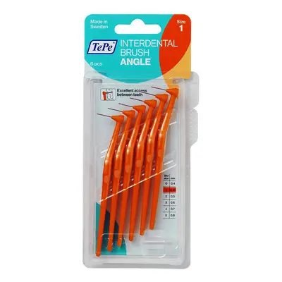 Tepe Meziz.kart.angle Size 1 Oranžové 6ks 154620