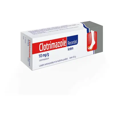 Clotrimazole Recordati krém 50g