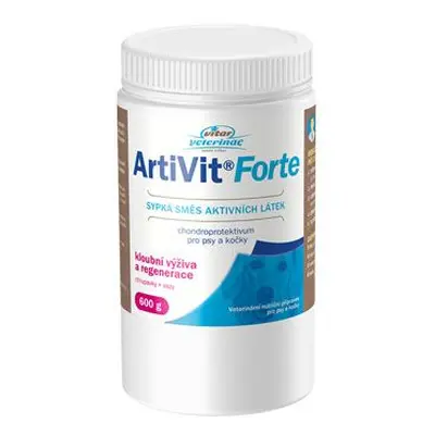 Vitar Veterinae Artivit forte prášek 600g