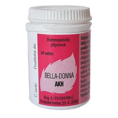 Bella-donna AKH C99 60 neobalených tablet