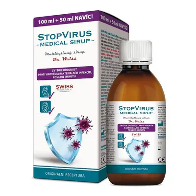 Stopvirus Medical Sirup Dr. Weiss 100+50ml Navíc