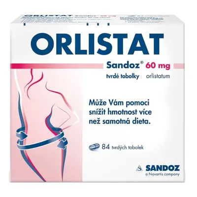 Orlistat Sandoz 60mg 84 tobolek