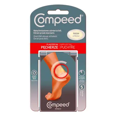 Compeed Náplast Na Puchýře Střední 5ks