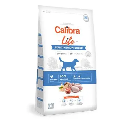 Calibra Dog Life Adult Medium Breed Chicken 2,5kg