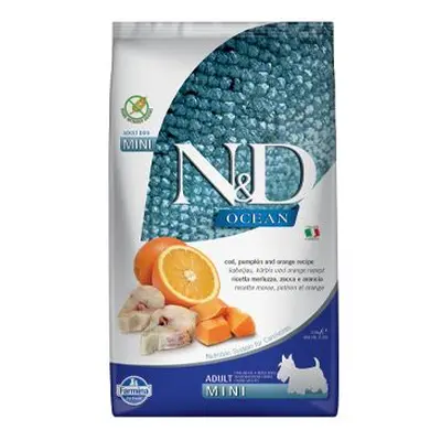 N&D Ocean Dog Adult Mini Codfish&pumpkin&orange 2,5kg