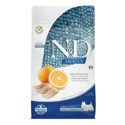 N&D Ocean Dog Adult Mini Herring & Orange 800g