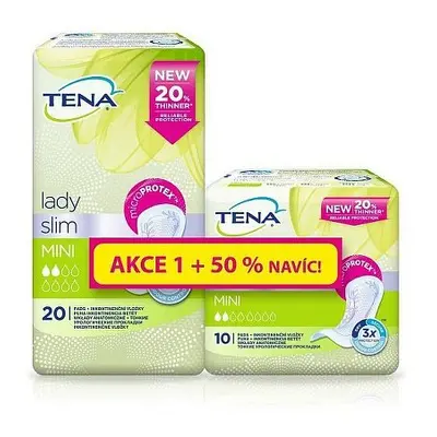 Tena Lady Slim Mini +50% Navíc Ink.vložky 760293