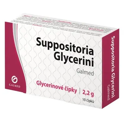 Suppositoria glycerini čípky 10x2.2g Galmed