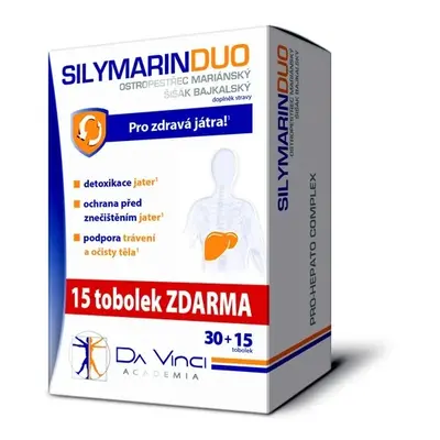 Silymarin Duo DaVinci Academia 30+15 tobolek