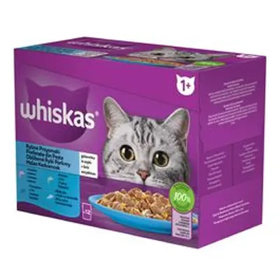 Whiskas Kapsa Core Rybí výběr v želé 12x85g