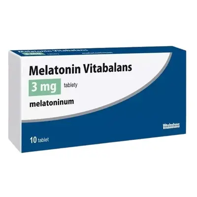 Melatonin Vitabalans 3mg neobalené tablety 10