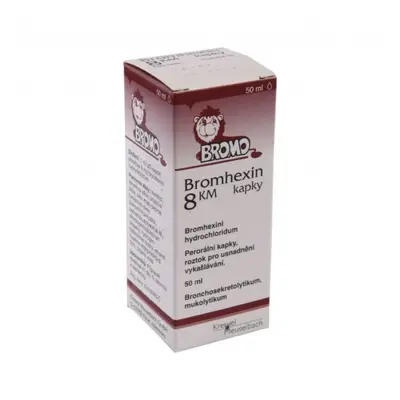 Bromhexin 8 KM kapky 8 mg/ml 50ml