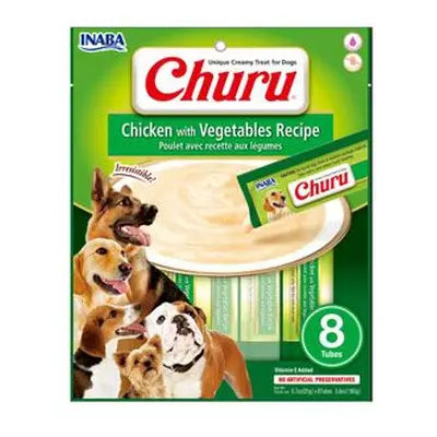 Churu Dog Chicken With Vegetables 8x20g