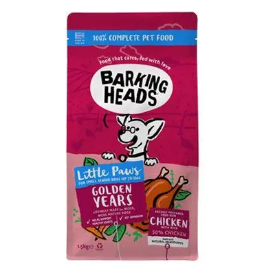 Barking Heads Little Paws Golden Years Chicken 1,5kg