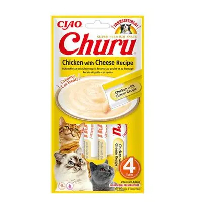 Churu Cat chicken with cheese recipe 4x14g