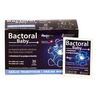 Favea Bactoral Baby S Vitamínem D 30 Sáčků