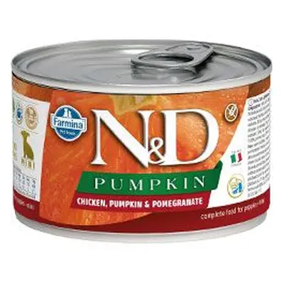 N&D Dog Pumpkin Puppy Chicken & Pomegranate Mini 140g