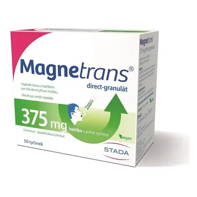 Magnetrans 375mg 50 tyčinek granulátu