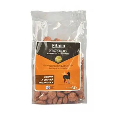 Fitmin horse kroketky mrkev vitamín E 500g