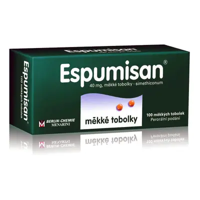 Espumisan 40mg 100 měkkých tobolek