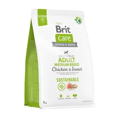 Brit Care Dog Sustainable Adult Medium Breed 3kg