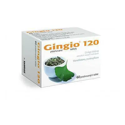 Gingio 120mg potahované tablety 60