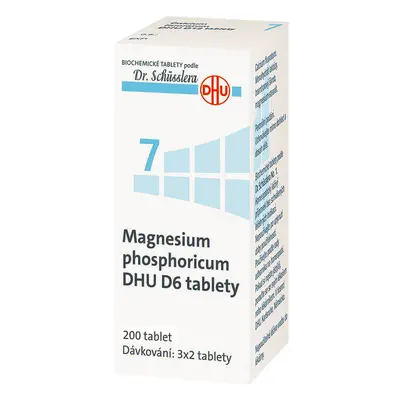 Magnesium Phosphoricum DHU D6(D12) 200 neobalených tablet