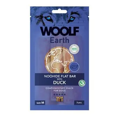 Woolf pochoutka earth noohide M duck 90g