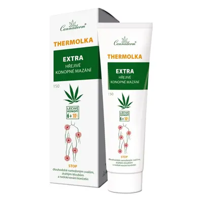 Cannaderm Thermolka extra hřejivé mazání 150ml