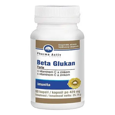 Beta Glukan Forte Vitamín C A Zinek Cps.60