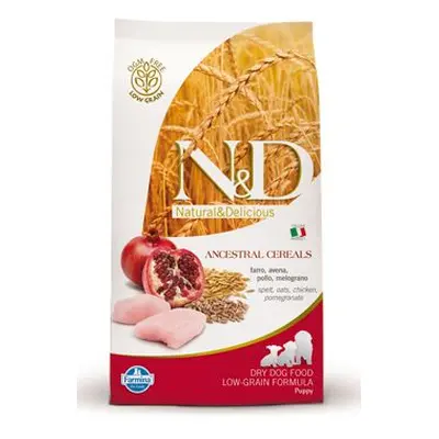 N&D Lg Dog Puppy Mini Chicken & Pomegr 800g