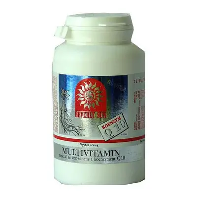 Multivitamin-minerál Se ženšenem+koenz.q10 Tbl.100