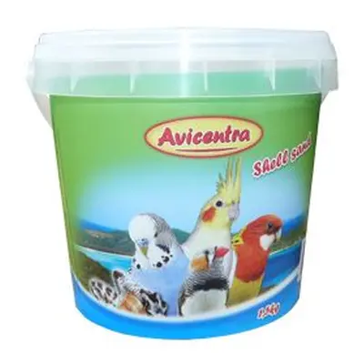 Avicentra písek pro ptáky s mušlemi - 1,5kg kyblík