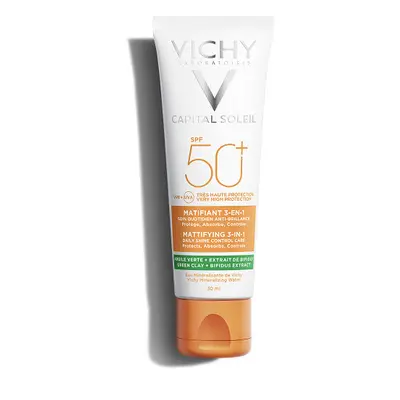 Vichy Capital Soleil Zmatňující Krém Spf50 50ml