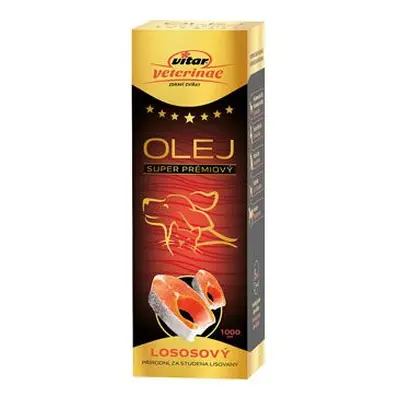 Vitar Veterinae lososový olej 1000ml