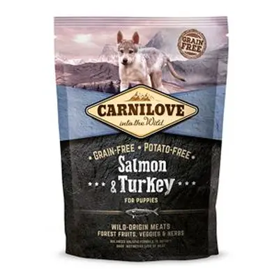 Carnilove Dog salmon & turkey for puppies 1,5kg