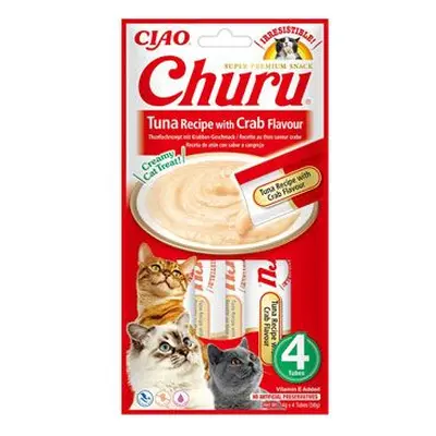 Churu Cat tuna recipe with crab flavor 4x14g