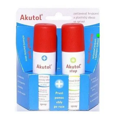 Akutol Spray + Akutol Stop Spray Duopack 2x60ml