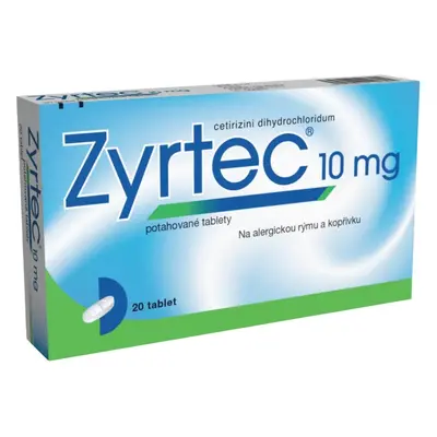 Zyrtec 10mg 20 tablet