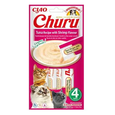 Churu Cat tuna recipe with shrimp flavor 4x14g